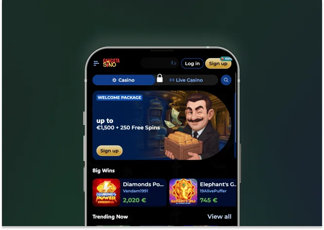 Ganstasino App